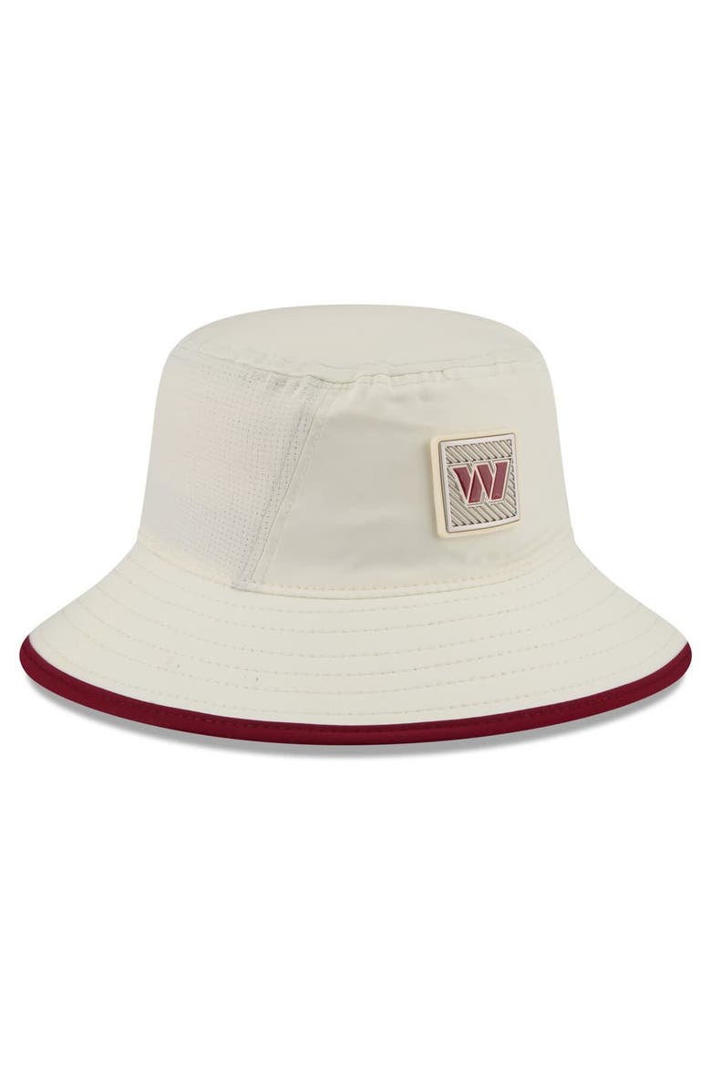 Men's New Era  Cream Washington Commanders 2026 NFL Training Camp Sport Bucket Hat, Alternate, color, Cream