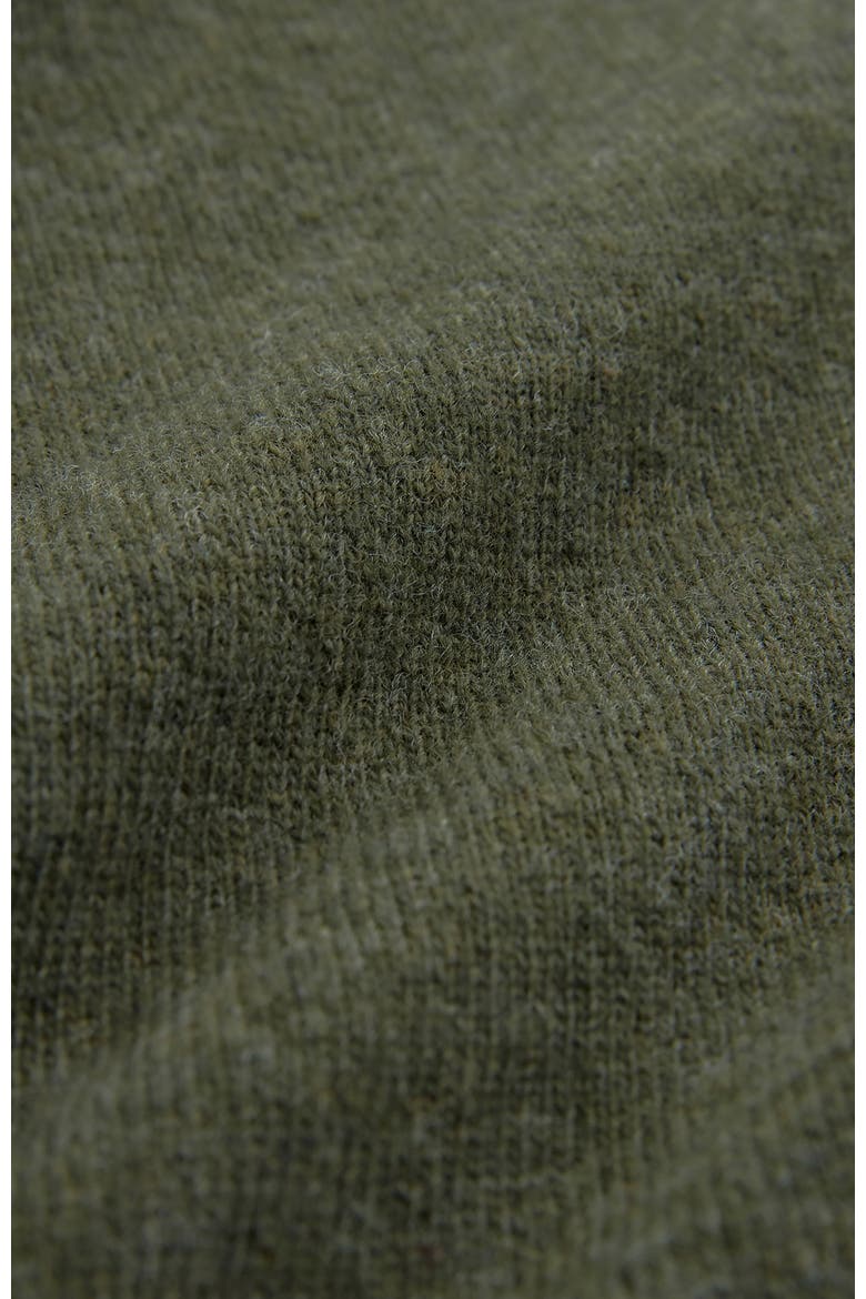 Geelong Wool Slouch Turtleneck Sweater, Alternate, color, OLIVE