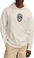 Lucky Brand Modelo Small Skull Embroidered Hoodie