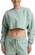 Beyond Yoga LuxeFleece Boxy Crop Sweatshirt