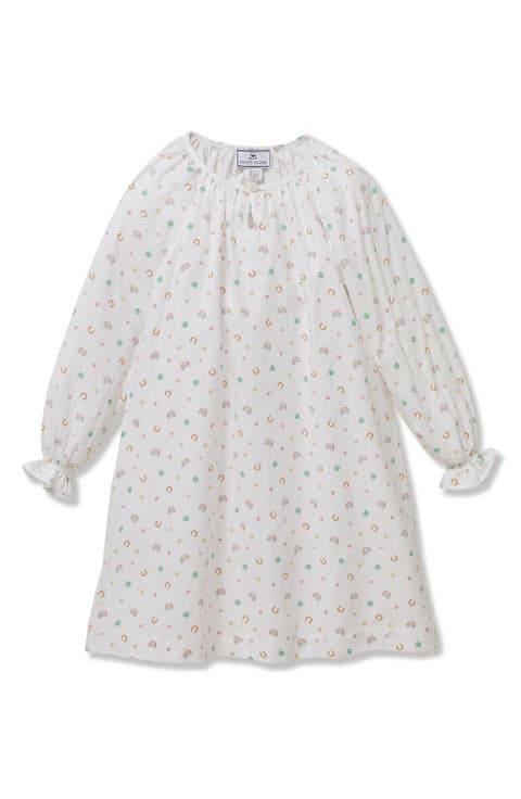 Kids' Delphine Lucky Icon Print Nightgown (Baby & Toddler)