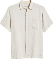Tommy Bahama Paradise Breezer Short Sleeve Linen Button-Up Shirt