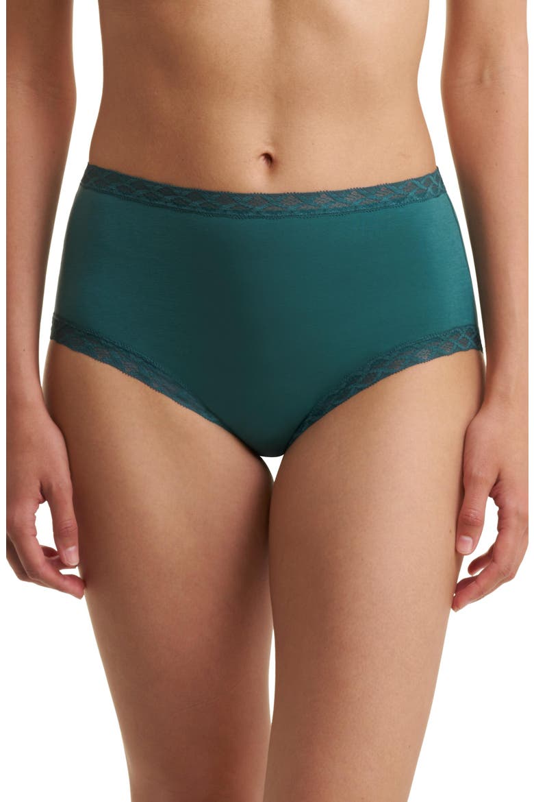 Bliss Cotton Full Brief 3-Pack, Alternate, color, Luster/Blue Flame/Emerald Blue