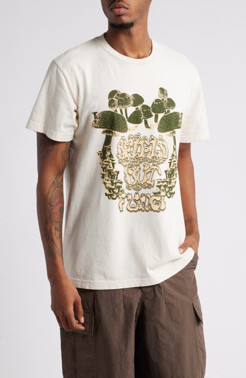Fungi Cotton Graphic T-Shirt