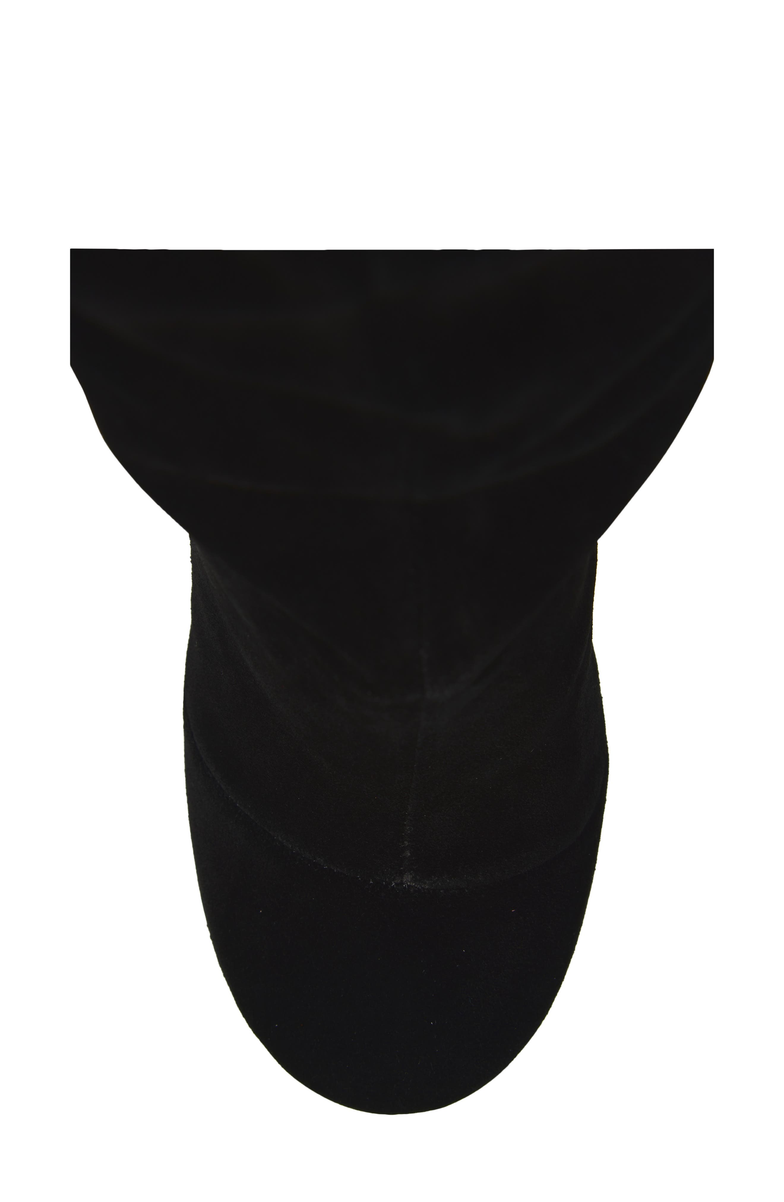 Slay To the Knee Boot, Alternate, color, BLACK SUEDE