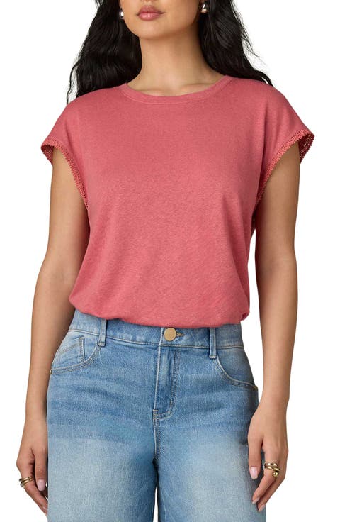 Crochet Cap Sleeve Tee