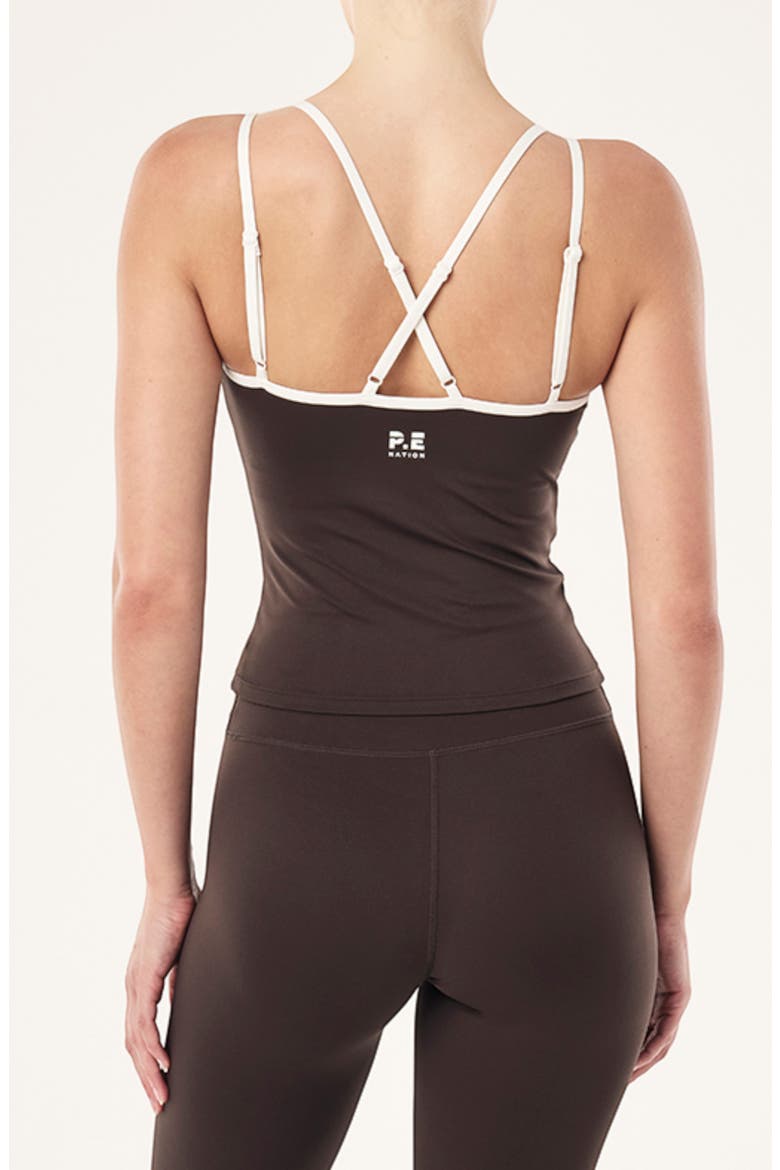 Paramount Performance Tank, Alternate, color, COFFEE