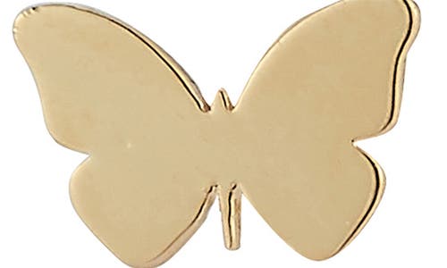 Ember Fine Jewelry 14k Gold Butterfly Stud Earrings In Gold