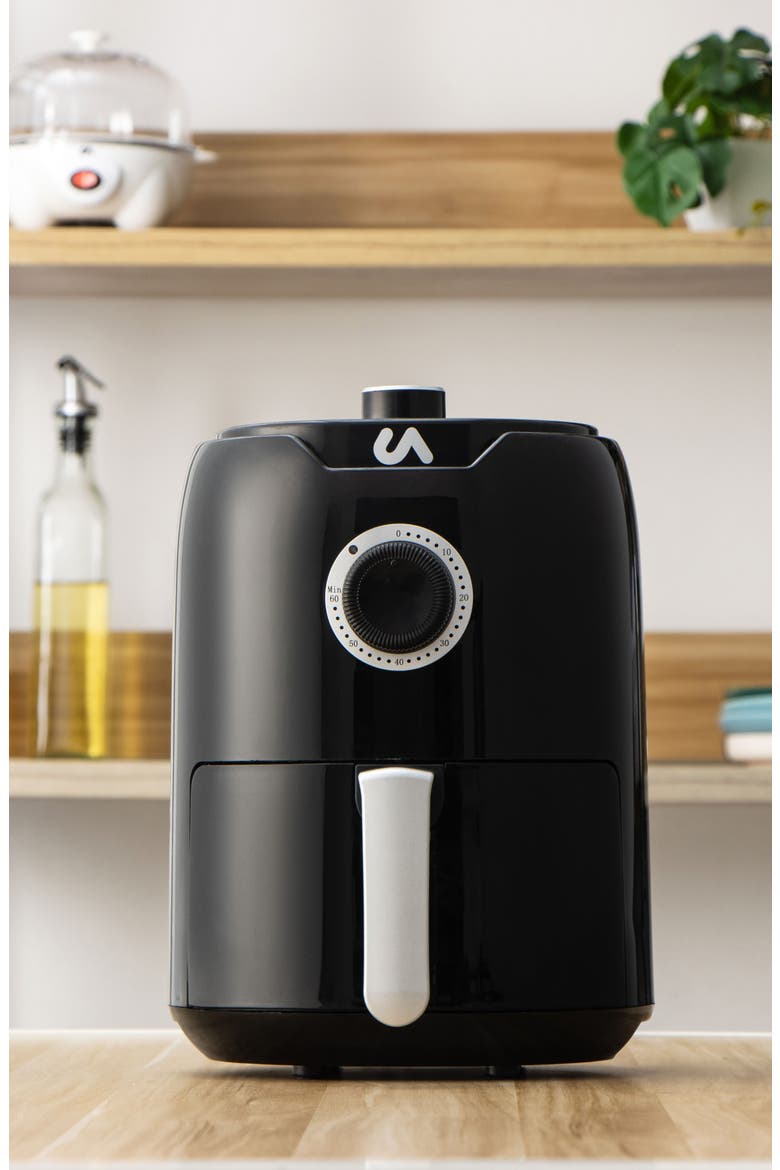 Mini Air Fryer - 2 Qt., Alternate, color, BLACK