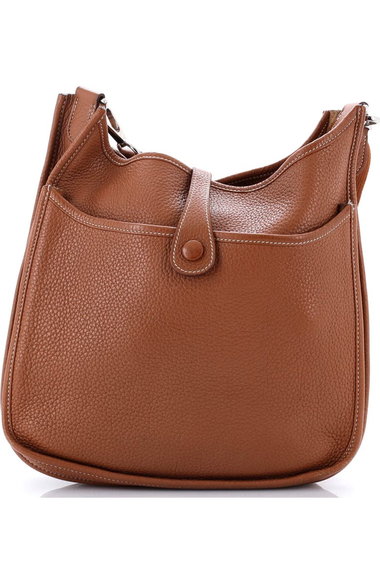 Pre-Owned Hermes Evelyne Bag Gen III Clemence PM, Alternate, color, Gold