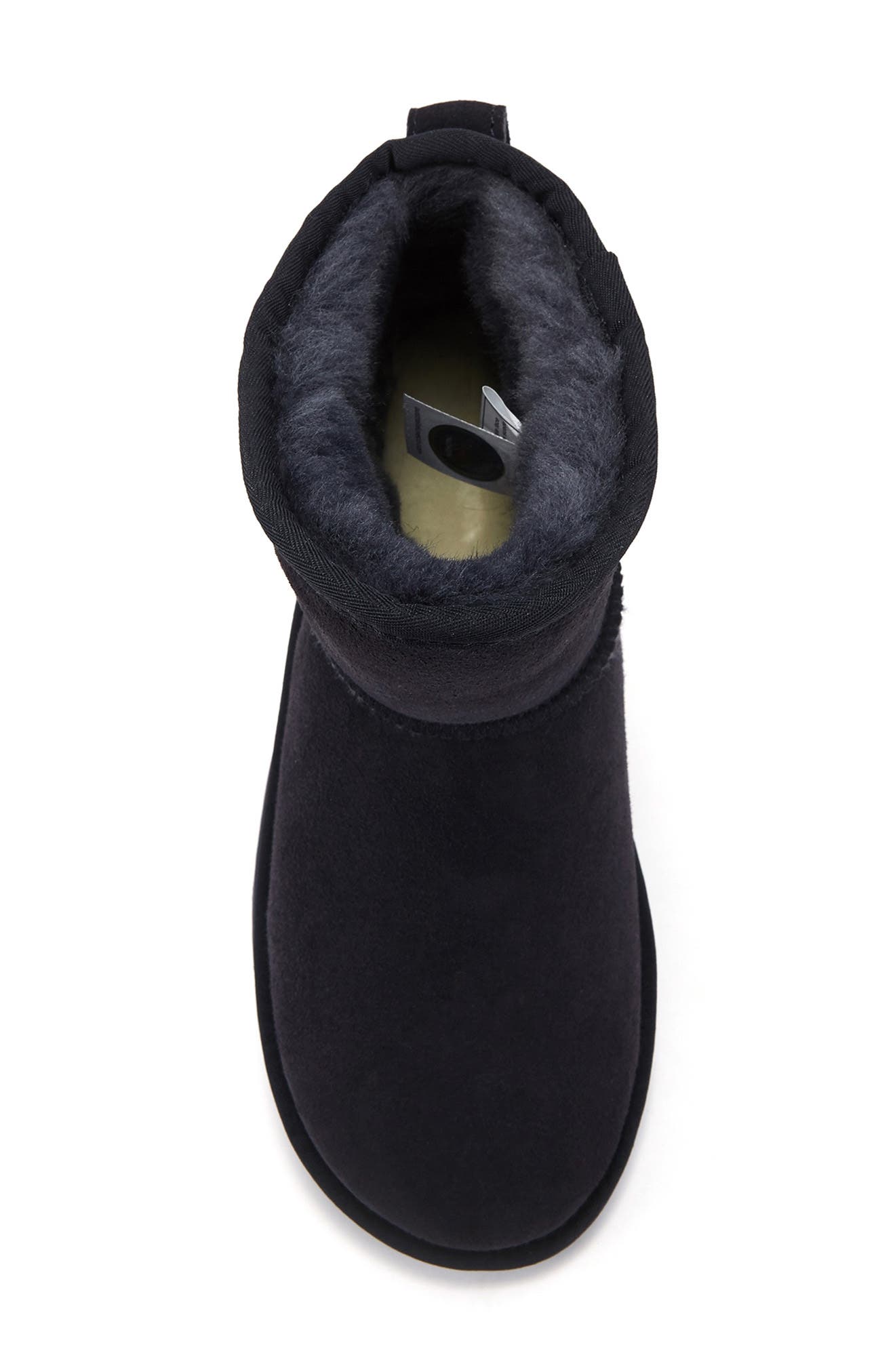 Australia Luxe Collective Cosy Xtra Short Genuine Shearling Bootie, Alternate, color, Navy