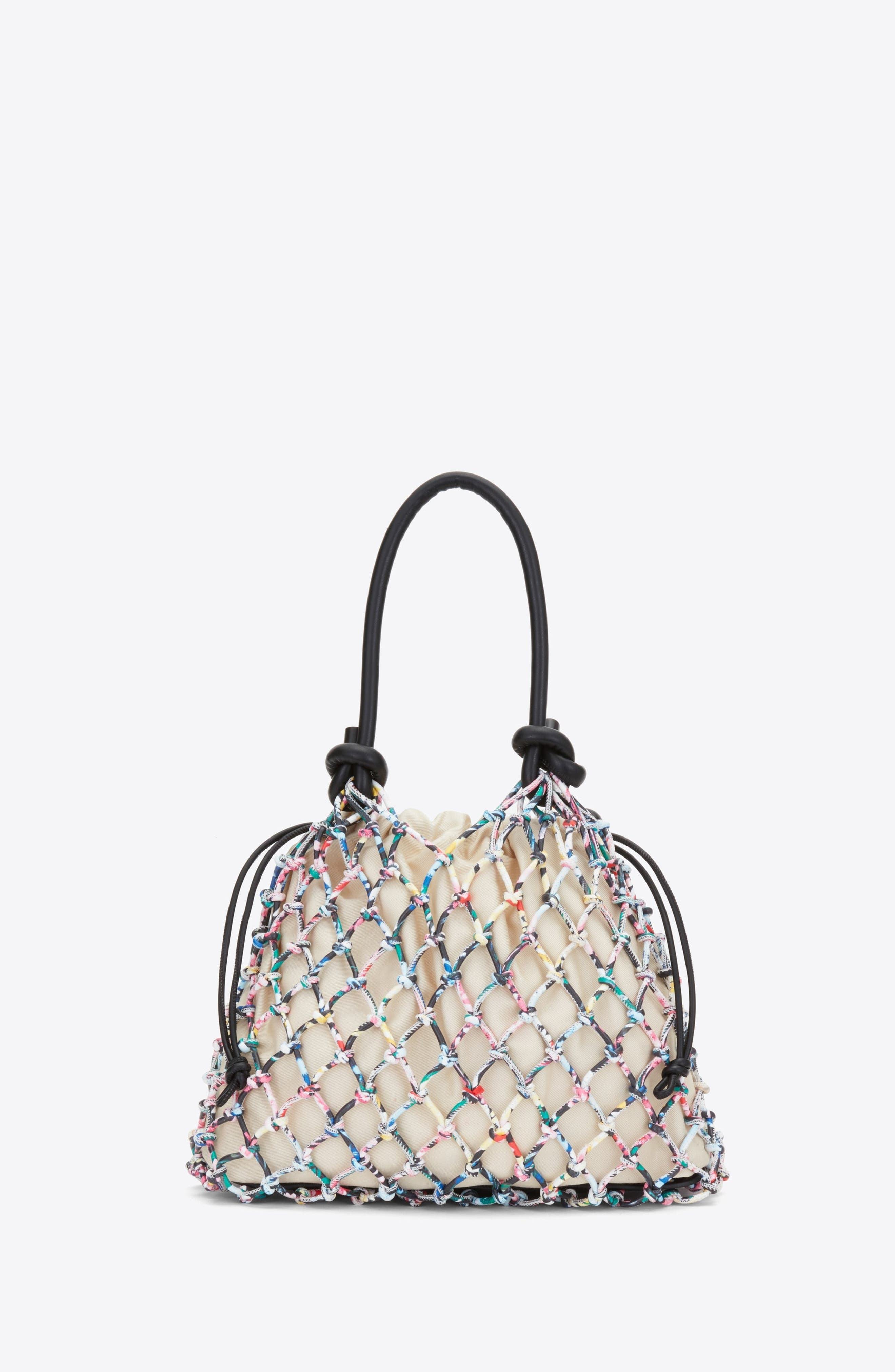 3.1 Phillip Lim Printed Macrame Mini Sac Handbag, Alternate, color, 