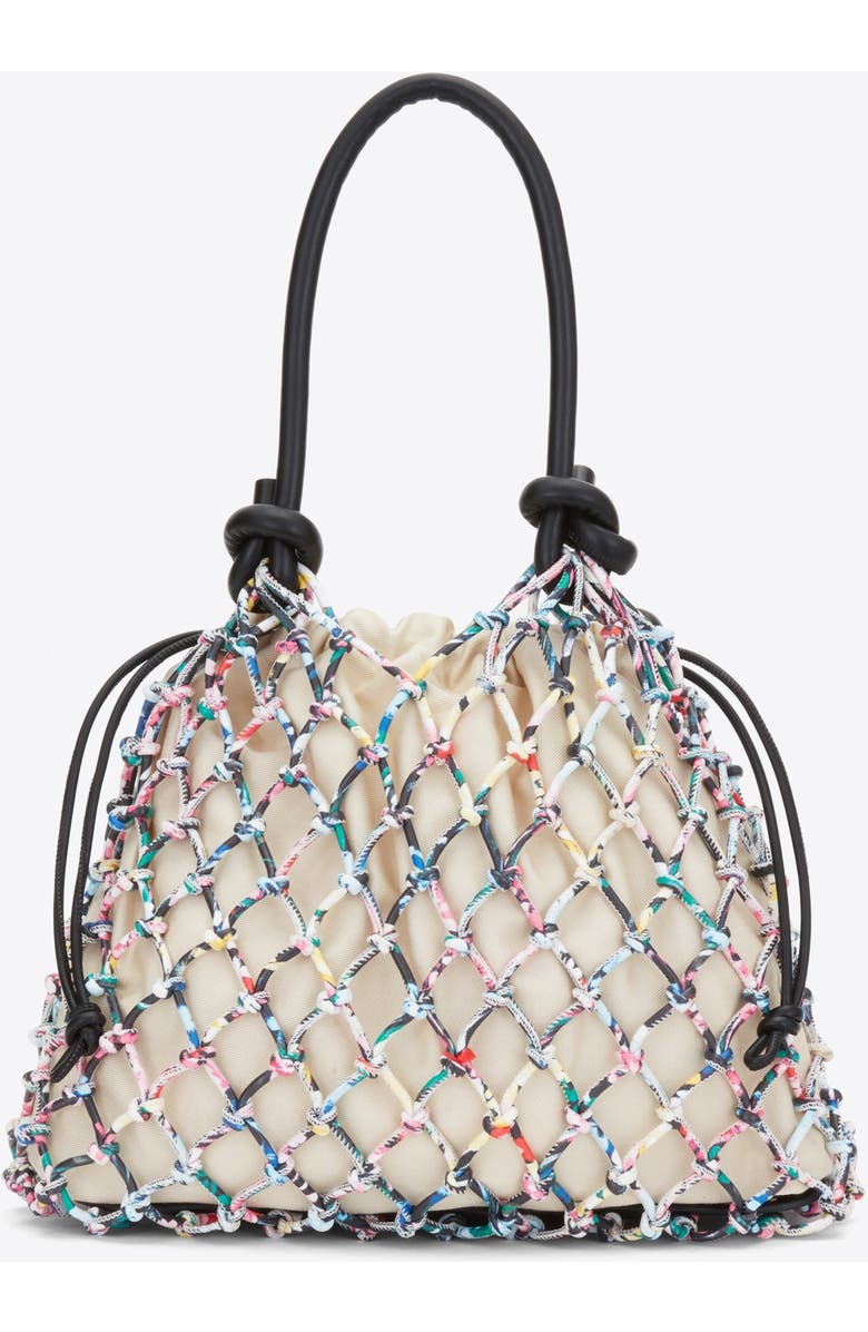 3.1 Phillip Lim Printed Macrame Mini Sac Handbag, Alternate, color,