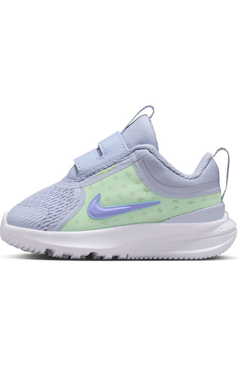 Nike Kids' Star Runner 5 Sneaker, Alternate, color, Ghost/ Light Thistle/ Volt