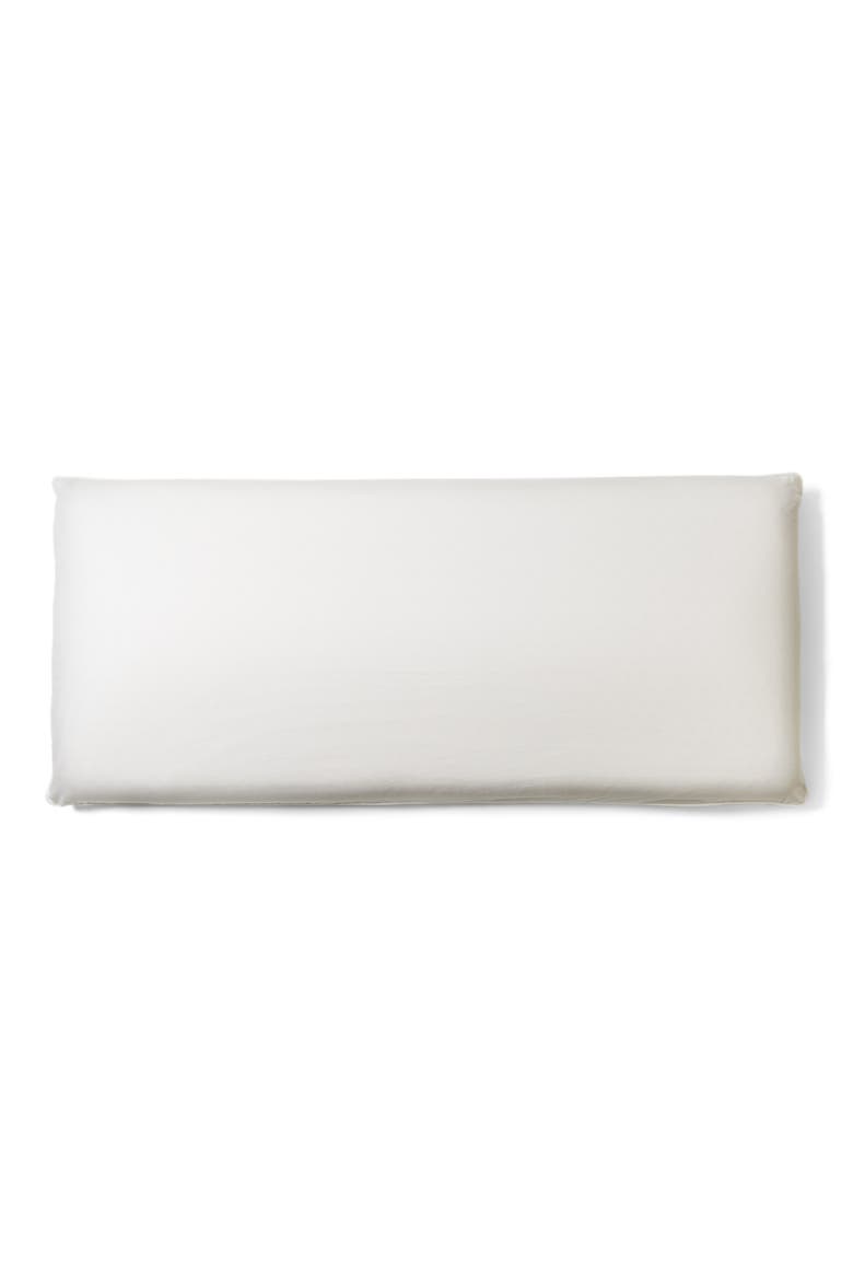 Organic Latex Molded Pillow, Alternate, color, ALPINE WHITE