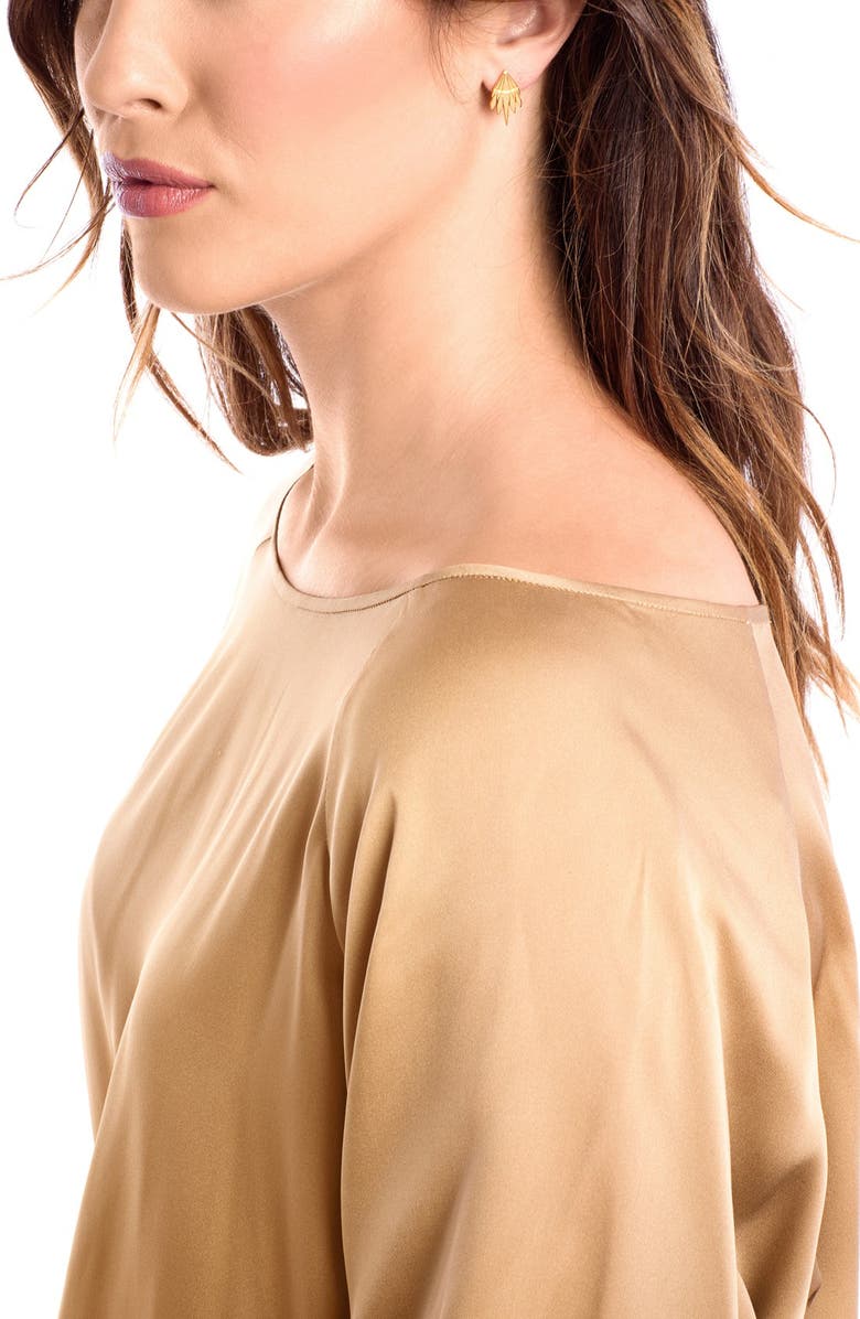 gorjana 'Behati' Stud Earrings, Alternate, color, 