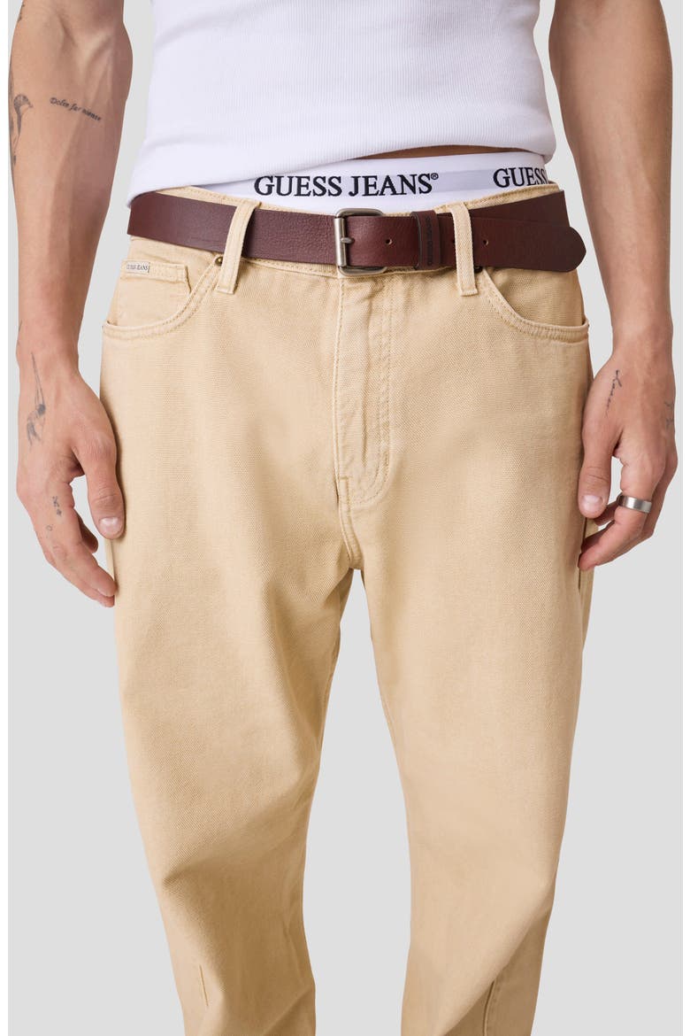 G18 Twisted Seam Relaxed Fit Jeans, Alternate, color, OPEN BEIGE