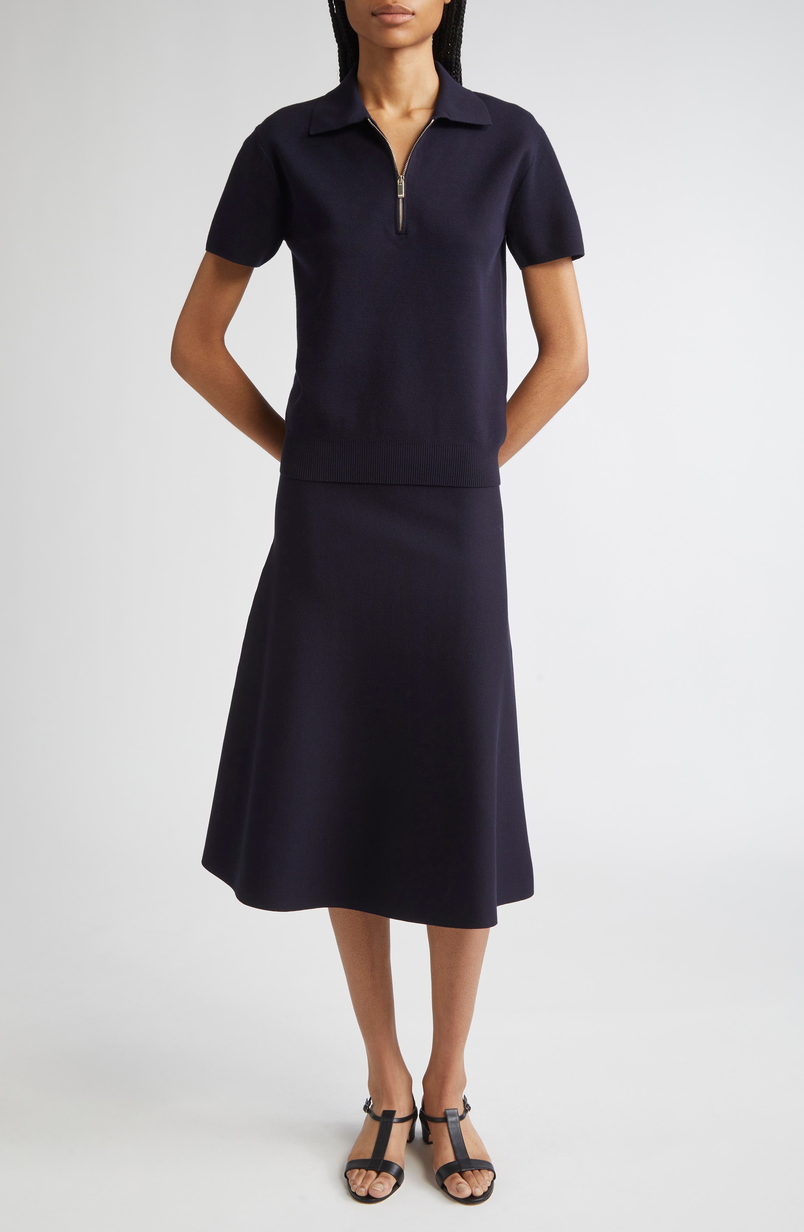 Teti Half Zip Polo - image 2