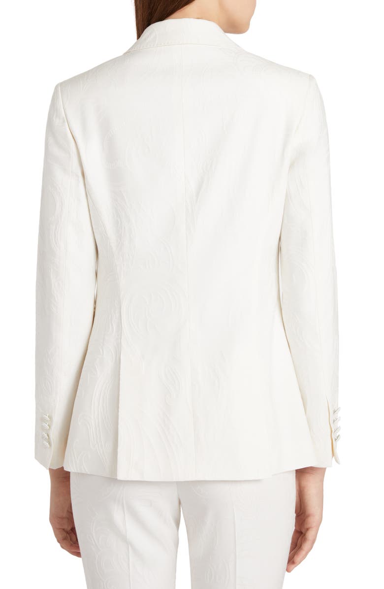 Etro Cotton Blend Blazer, Alternate, color,