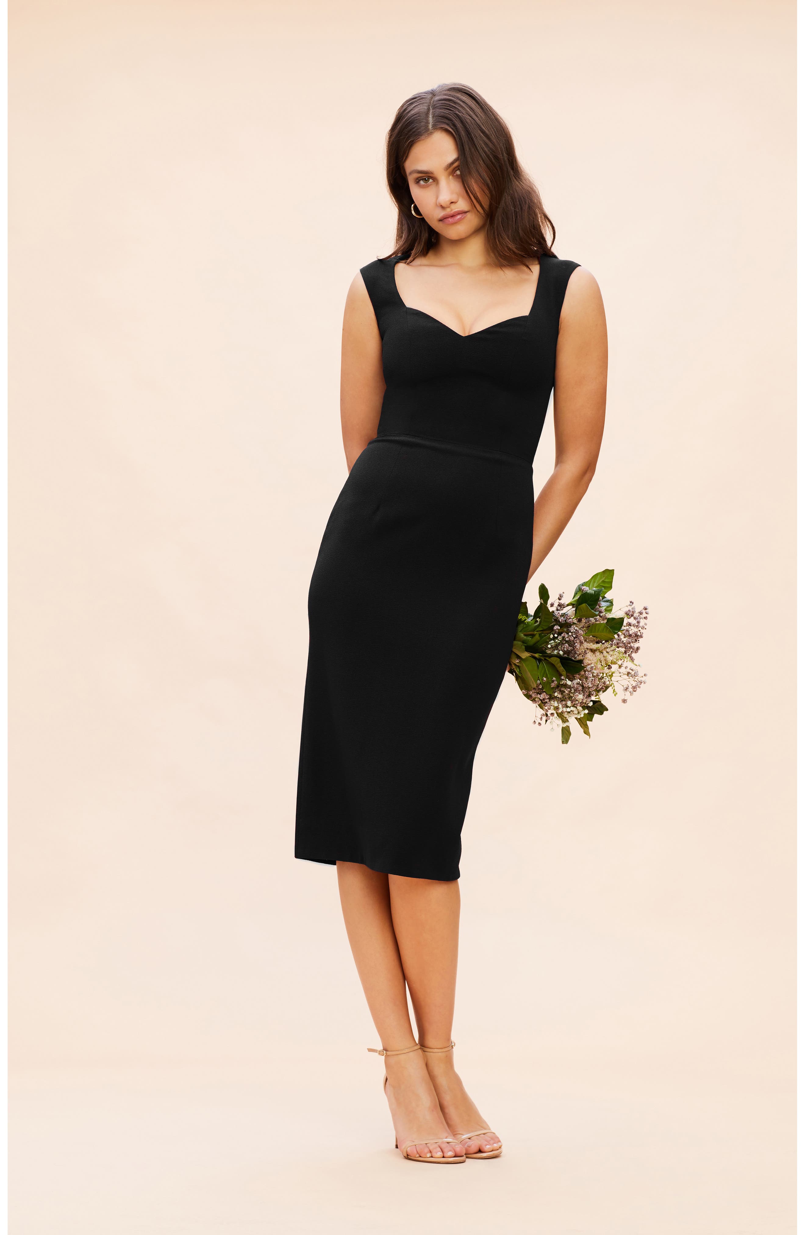 dress the population elle sheath dress Dress the Population Elle Sheath Dress Burgundy