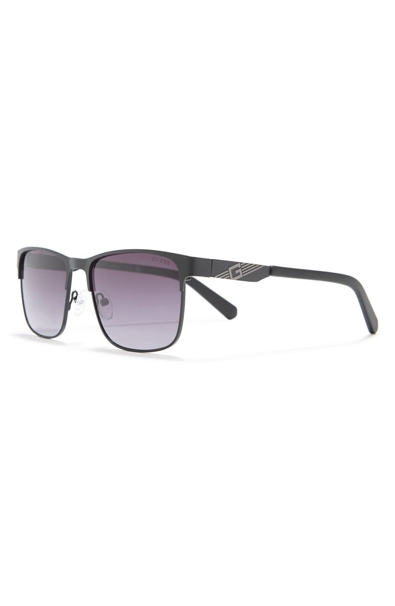 GUESS 56mm Square Sunglasses, Alternate, color,