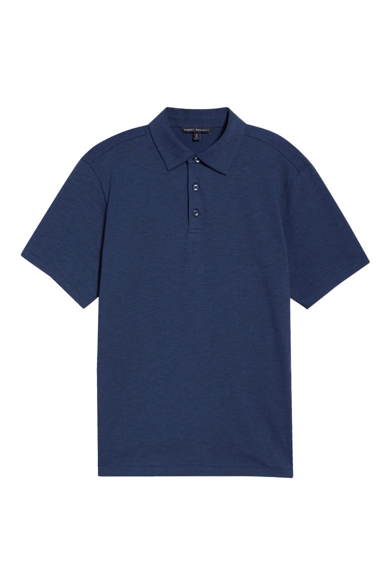 Brightwood Slub Cotton Polo, Alternate, color, BLUE NIGHT