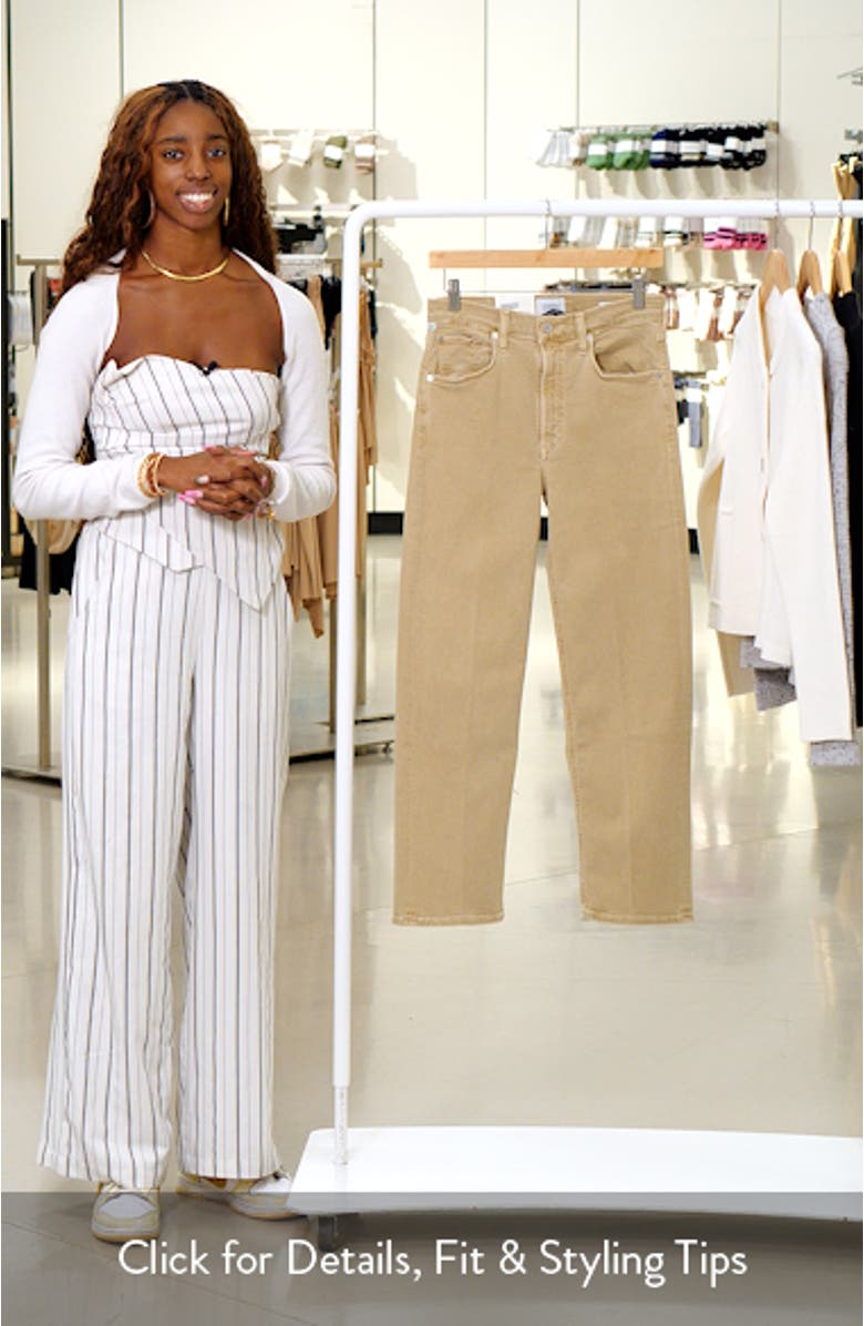 Palma High Waist Straight Leg Jeans, sales video thumbnail