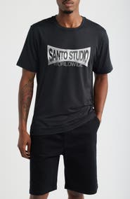 SANTO STUDIO Ciao Tech Logo Graphic T-Shirt