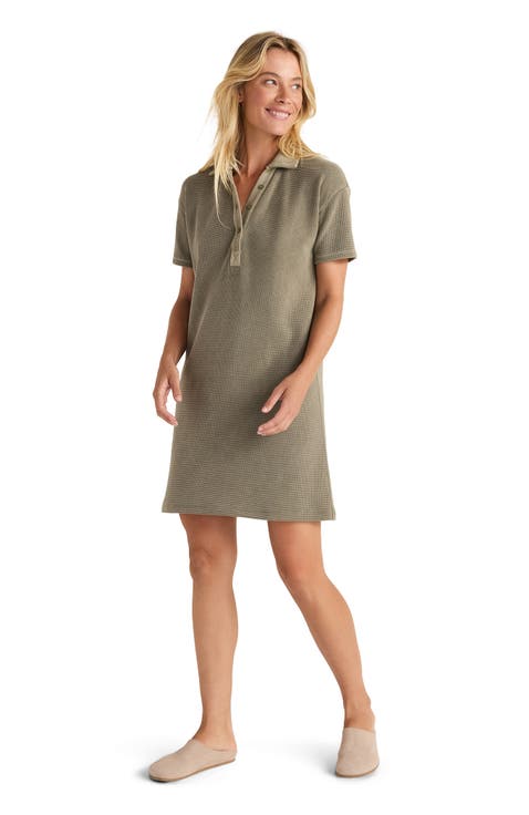 Organic Cotton Waffle Sleep Dress
