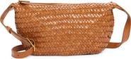 Madewell The Sling Woven Leather Crossbody Bag