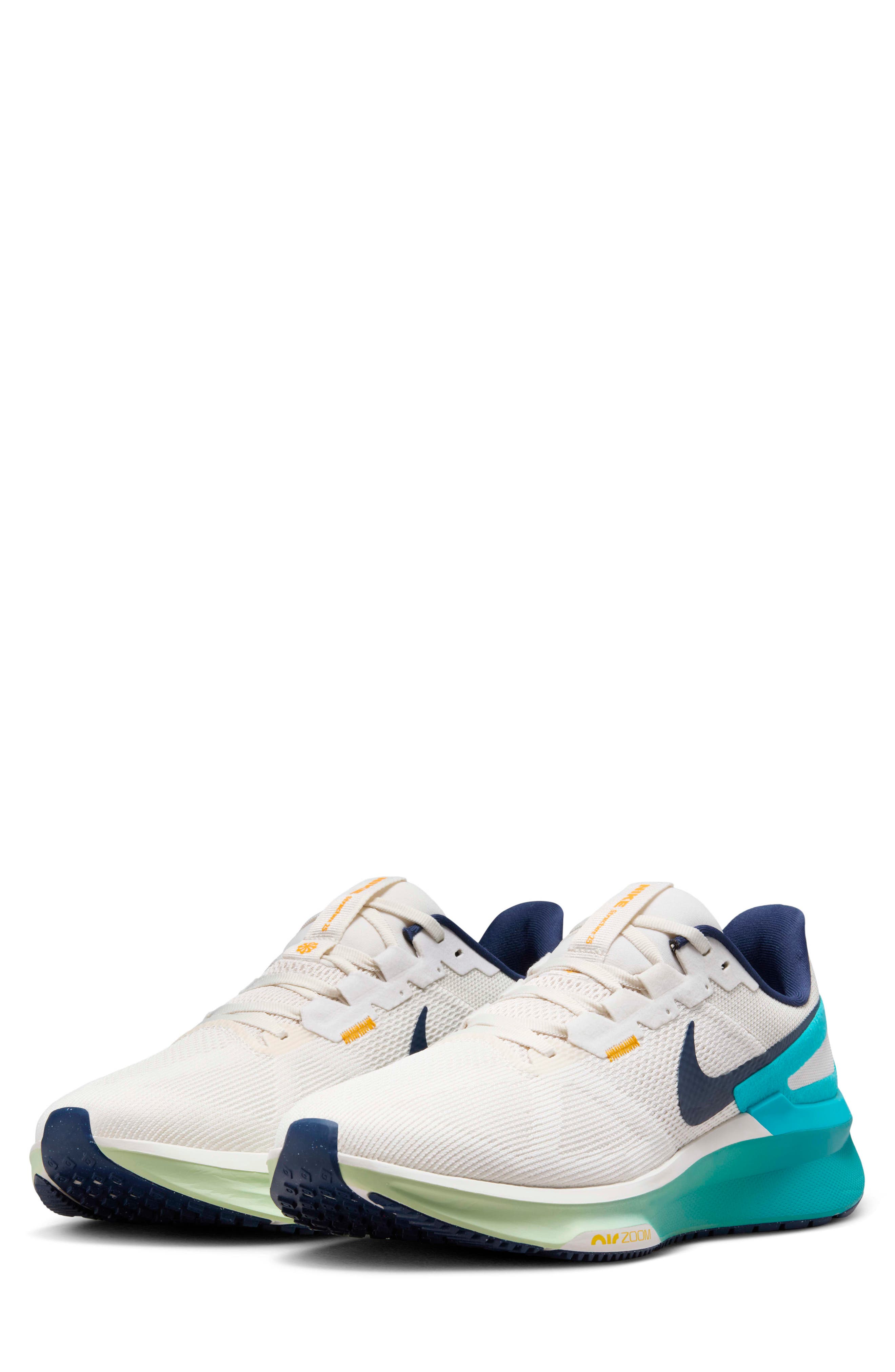 Air Zoom Structure 25 Running Shoe, Main, color, PHANTOM/ SUNDIAL/ SAIL/ NAVY
