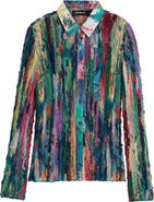 Desigual Textured Button-Up Shirt