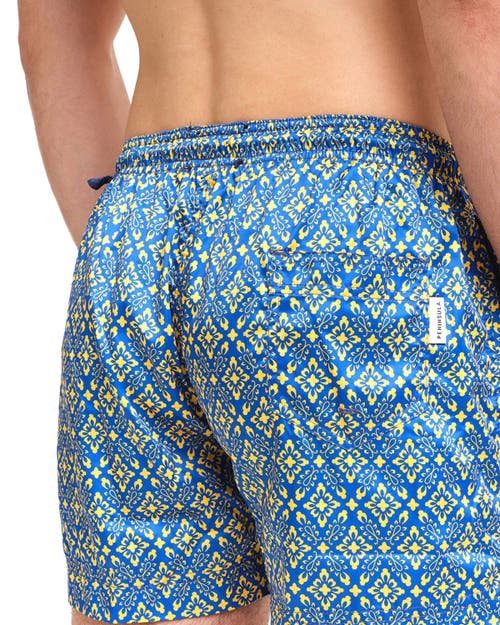 Peninsula Swimwear Camogli Swim Shorts In Blue