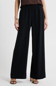 Nordstrom Pull-On Wide Leg Pants