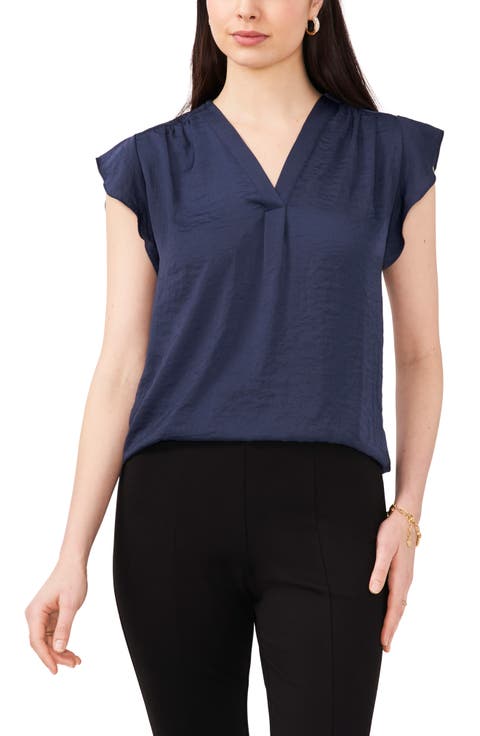 Flutter Sleeve Blouse