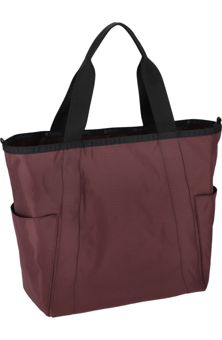 LeSportsac Large Reversible Pocket Tote Bag, Alternate, color, 2 Way Deep Cherry