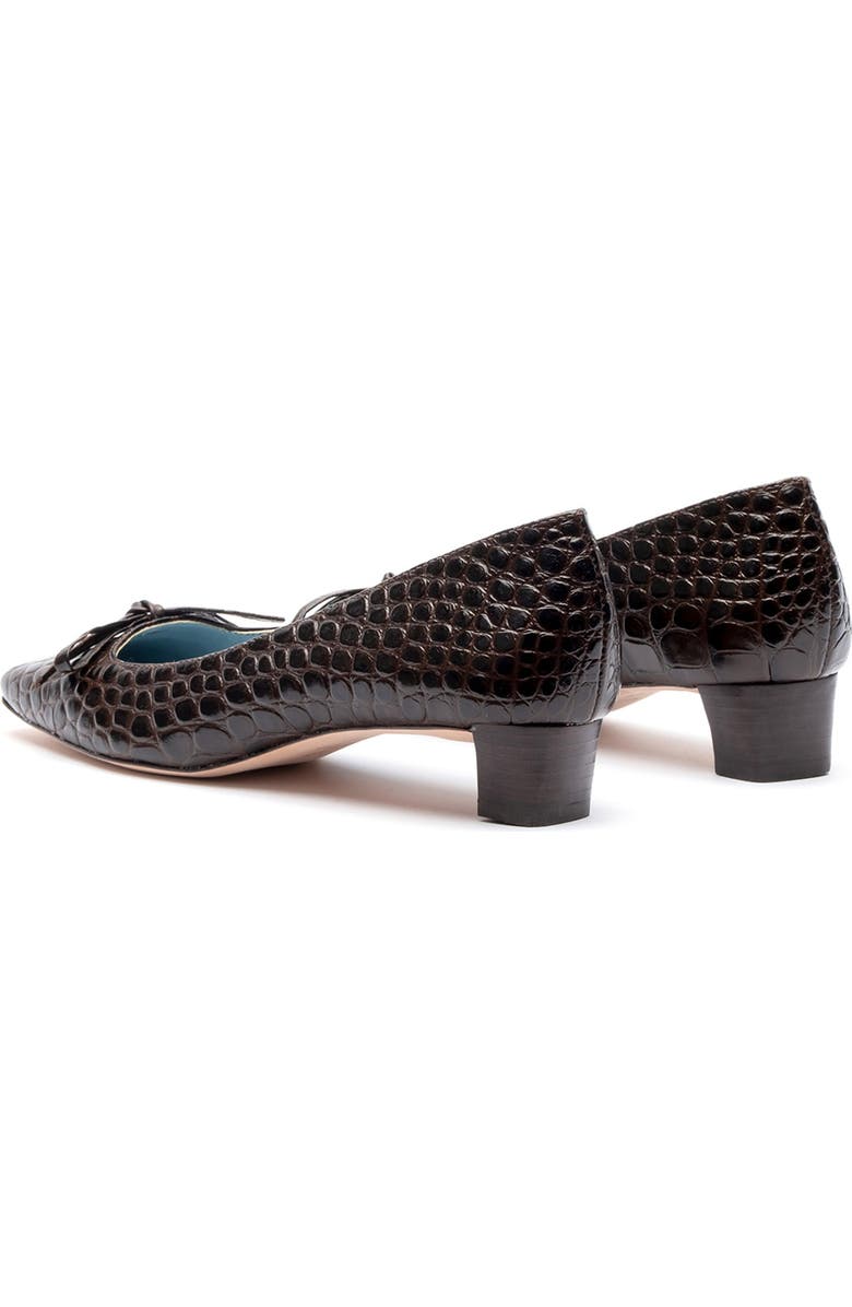 Frances Valentine Mary Croc Embossed Pump, Alternate, color,