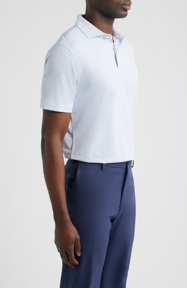 Peter Millar Alder Crown Crafted Performance Polo, Alternate, color, White