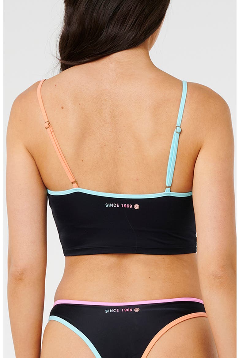 Surf Puff Crop Camisole, Alternate, color, BLACK