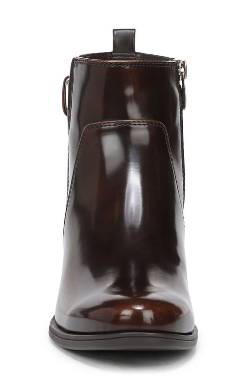 Naturalizer Kona Block Heel Bootie In Brown
