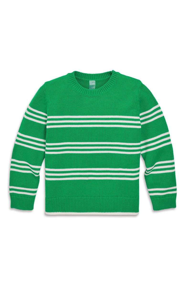 Primary Crewneck Sweater In Stripe, Main, color, 