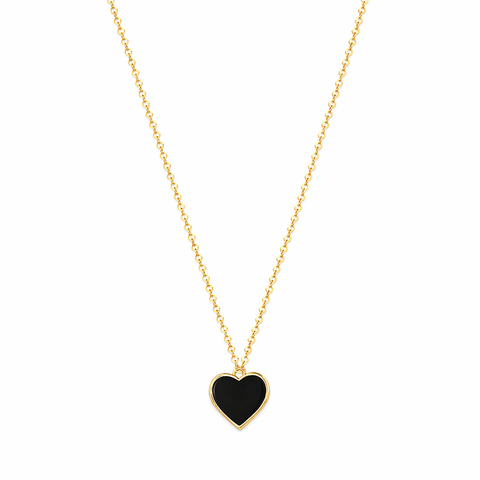 Single Hearted Girl Heart Necklace
