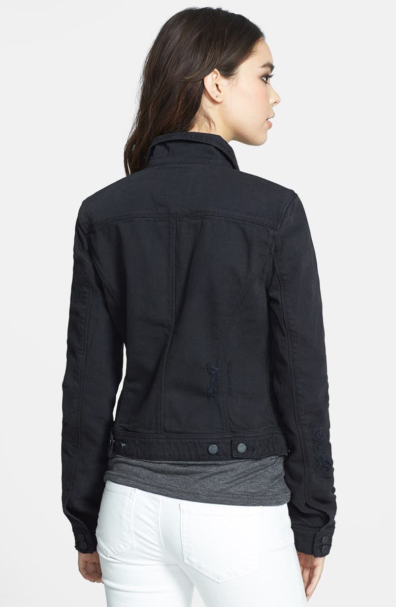 PAIGE Denim 'Vermont' Distressed Denim Jacket, Alternate, color, 