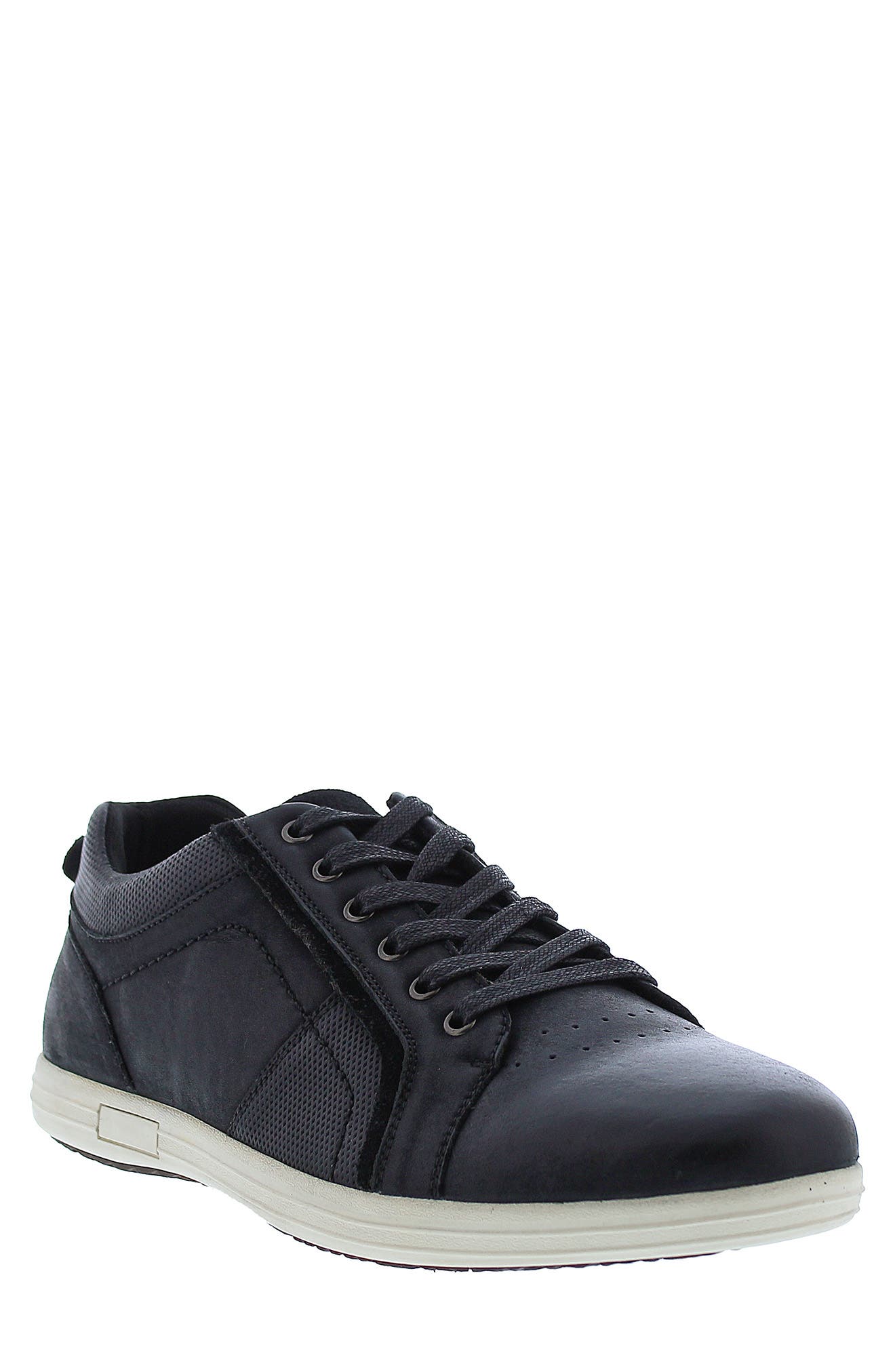 English Laundry Aqua Suede Sneaker, Main, color, 