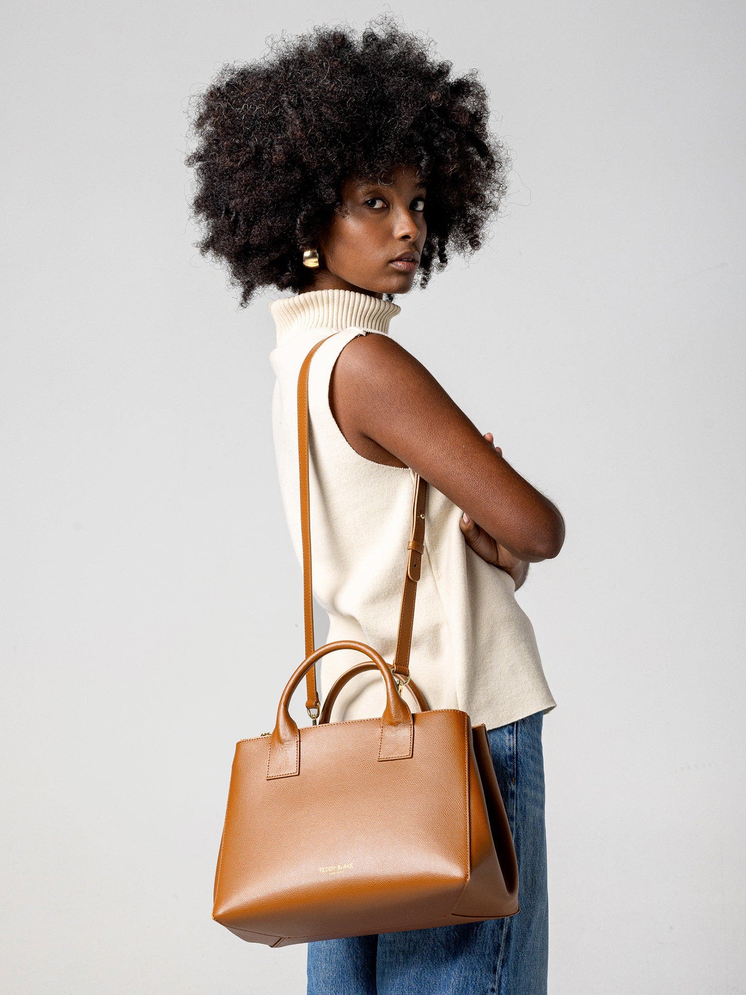 Teddy Blake Bella Palmellato 12", Alternate, color, Camel Brown