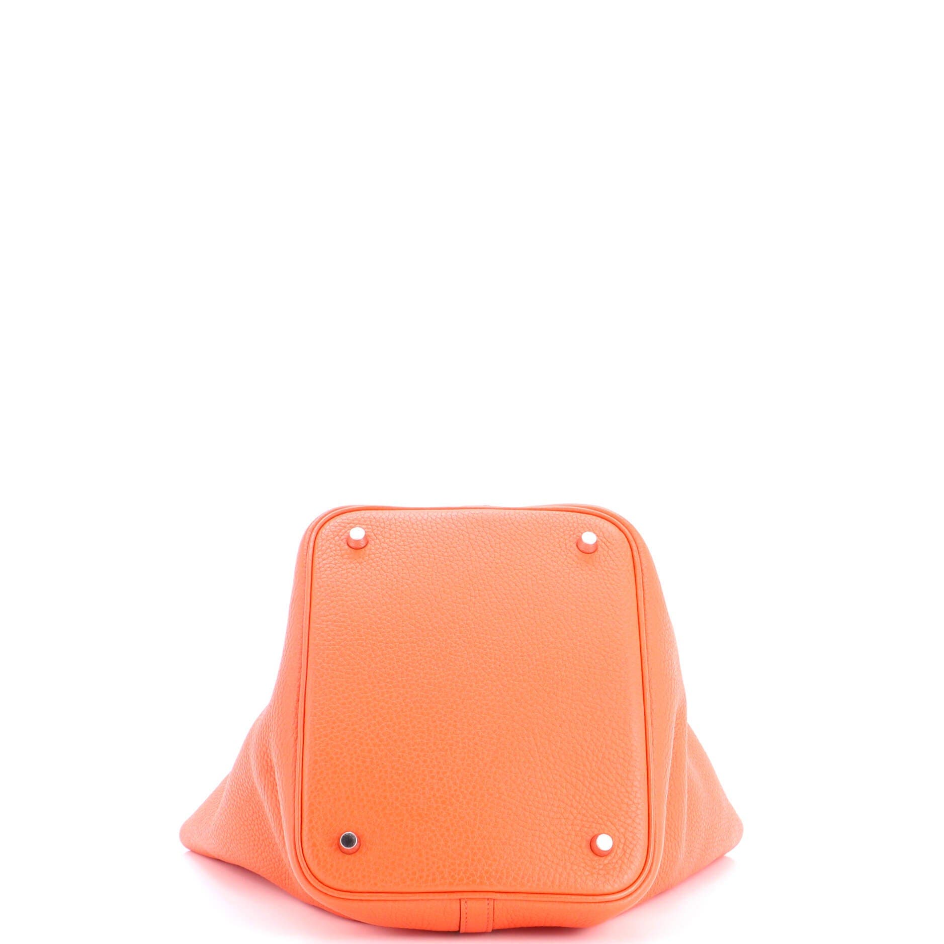Picotin Lock Bag Clemence MM, Alternate, color, Orange