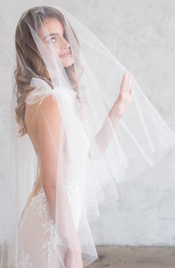 Pacal Double Layer Floor Length Veil