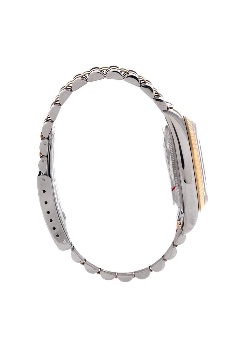 Oyster Perpetual Datejust Automatic Watch Stainless Steel and Yellow Gold 36, Alternate, color, Metallic Silver