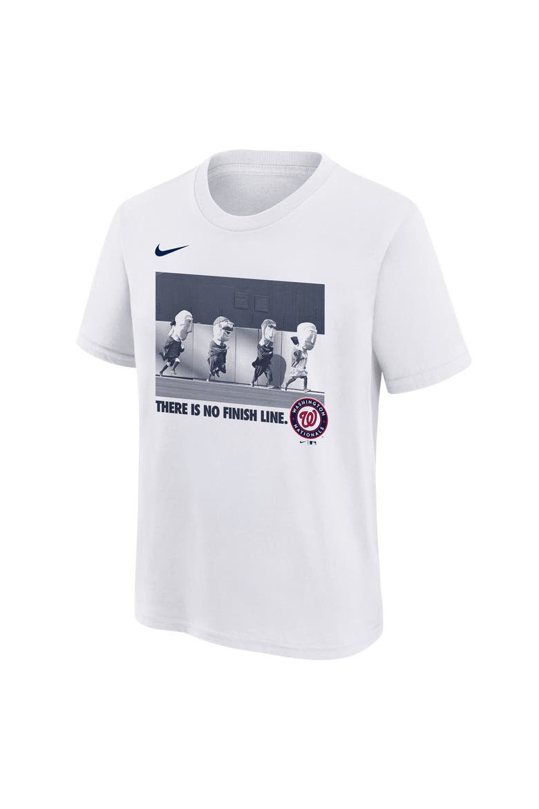 Youth Nike  White Washington Nationals Hometown Collection T-Shirt, Alternate, color, White
