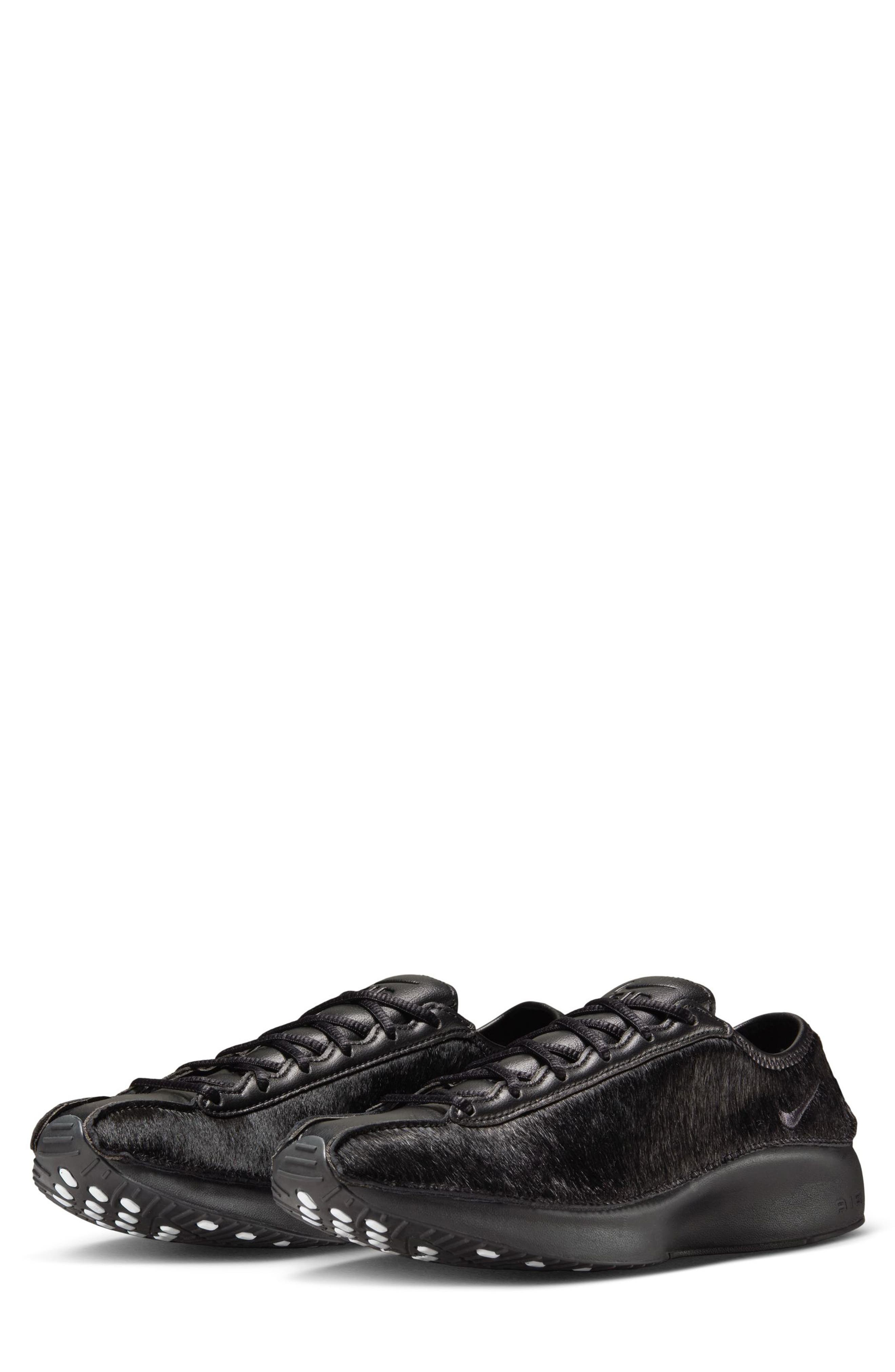 Nike Air Superfly Genuine Calf Hair Sneaker, Main, color, Black/ Off Noir/ Photon Dust